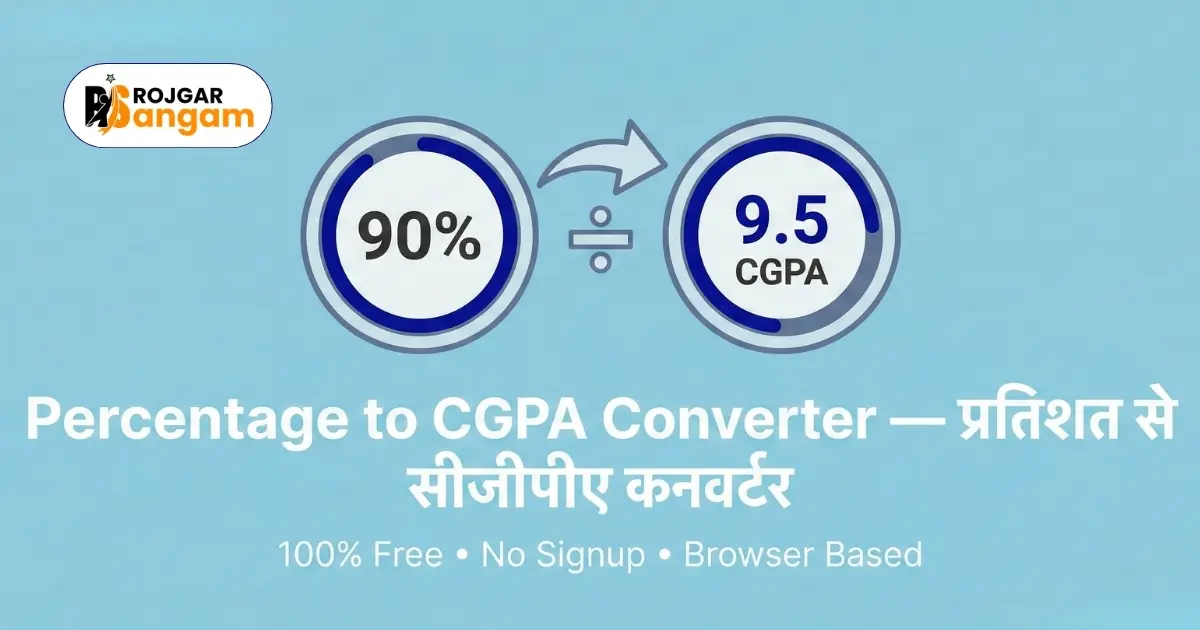How to Convert CGPA to Percentage Online Free